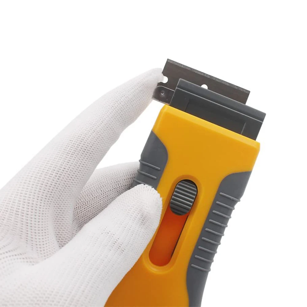 10/20pcs Razor Blade Tint Wrap Glue Squeegee Remover Cleaner  Ceramic Glass Car Window Viny Film Sticker Cleaning Razor Scraper