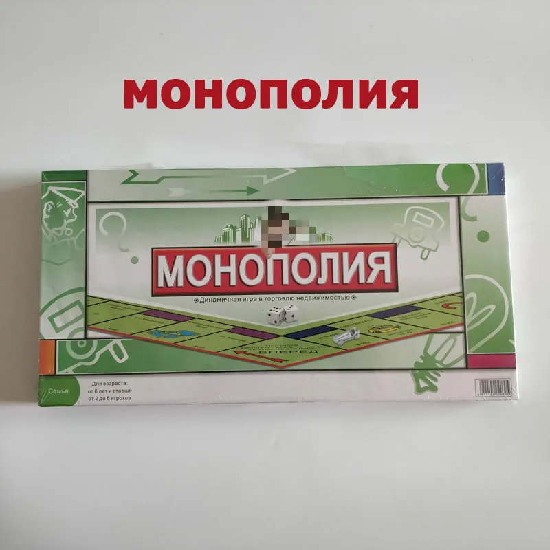 Русские вечерние дорожный стол карточная игра для детей и взрослых семейная забавная игрушка Английский Французский Испанский Арабский язык дешевая складная версия