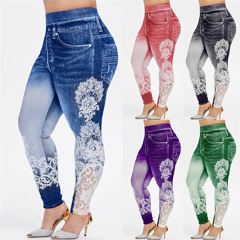 FREE OSTRICH Women Printed Yoga Fitness Leggings Striped Pants High Waist Zipper Trousers Striped Sports Pants Female Bottom 926