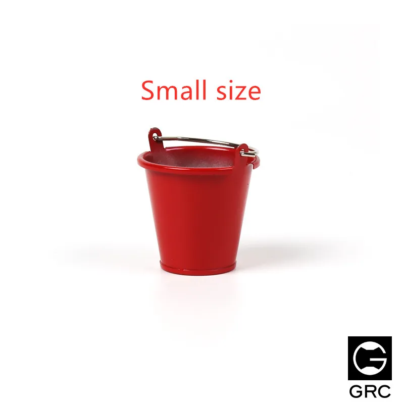 Small size GRC 1/10 имитационная модель мини красное ведро для TRX4 scx10 90046 - Цвет: Small size