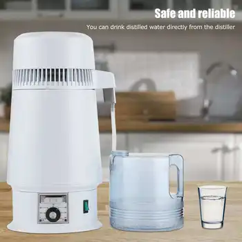 

4L Stainless Steel Water Distiller Distillation Purifier Boiler Brewing Machine Water Distilling Equipment For Home Use