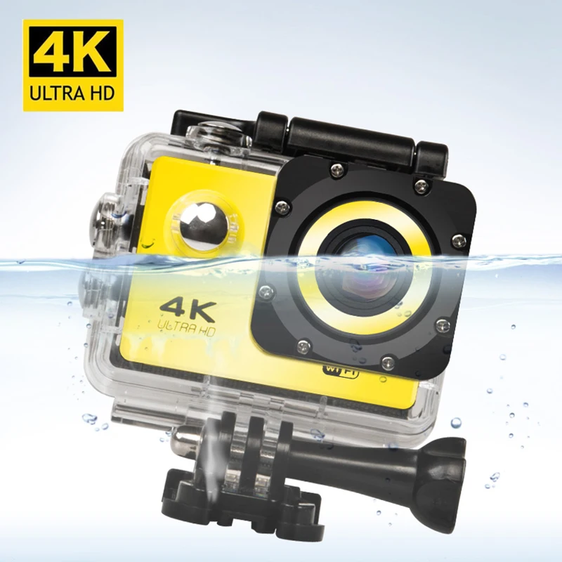 Videocamera Originale 4K/30Fps Ultra Hd Action Camera Wifi Remote Action Camera 170D 30M Impermeabile Sport Camera Outdoor Sport Estremi Camer
