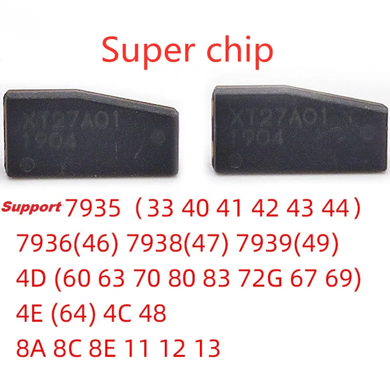 10pcs/lot Xhorse VVDI Super Chip XT27 XT27A66 A01 auto key transponder chip