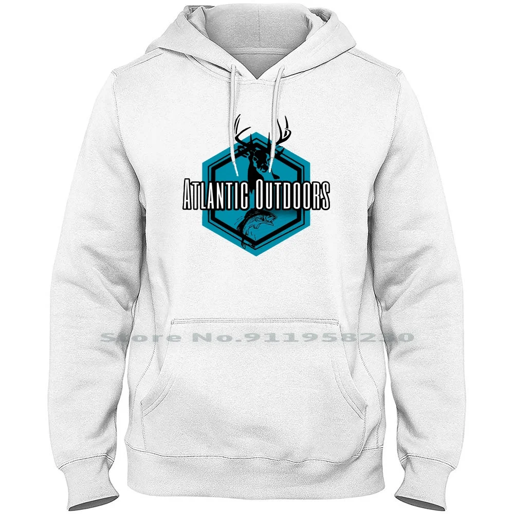 Atlantic Outdoor Uomo Donna Felpa Con Cappuccio Maglione 6Xl Cotone Di Grandi Dimensioni Animali All'Aperto Trend Logo Geek Fish Door Anti Out Hot End