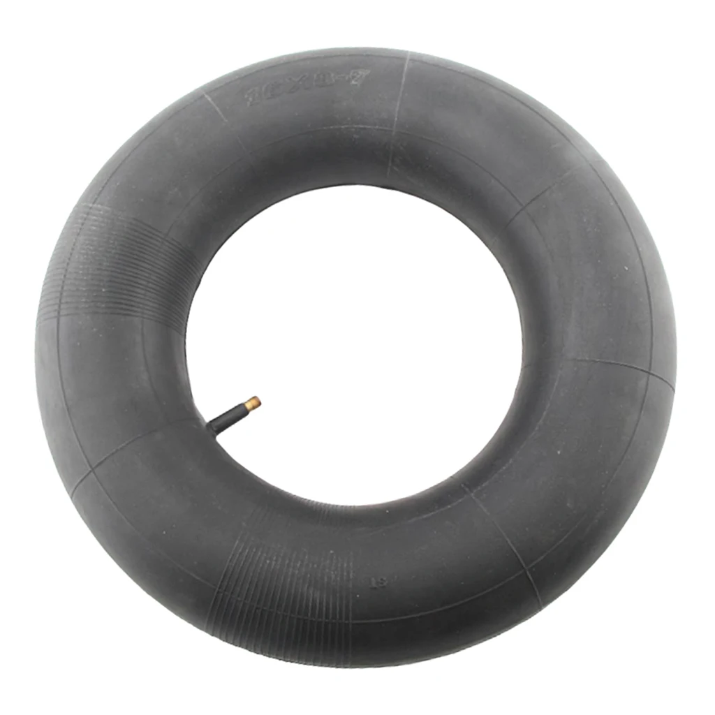 Heavy Duty Rubber 16x8.00-7 16x8.00R7 Tire Inner Tubes 7 inch with Straight Valve Stem for ATV Quad Scooter