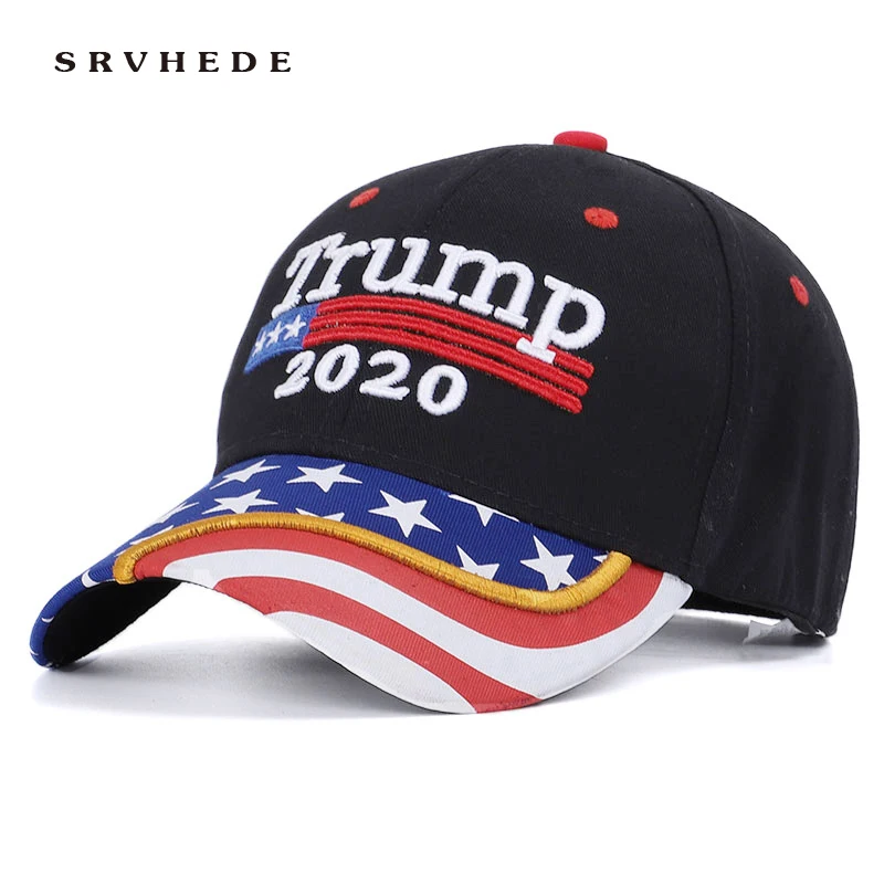 Новая Винтажная бейсбольная кепка Trump с флагом США бейсболка для мужчин и женщин шляпы с вышивкой кости унисекс Повседневная Бейсболка Кепка Gorras