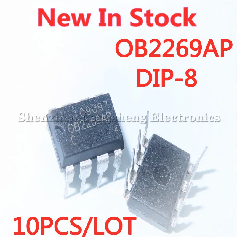 

10PCS/LOT NEW OB2268AP OB2269AP OB2354AP DIP-8 LCD power management chip In Stock
