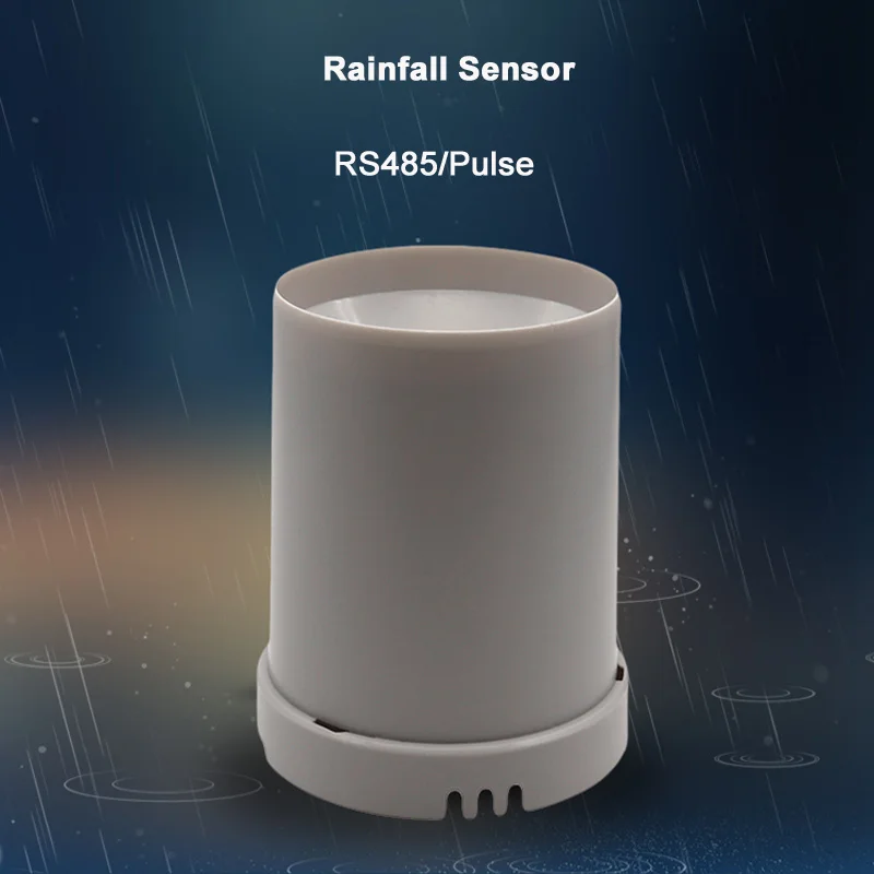 Tipping Bucket Rain Sensor Rainfall Recorder High Precision Industrial