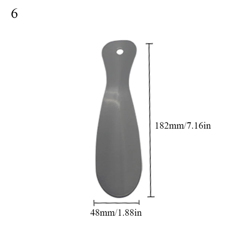 1 шт., маленький портативный металлический рожок для обуви из нержавеющей стали, подъемный инструмент для обуви, новая обувная ложка