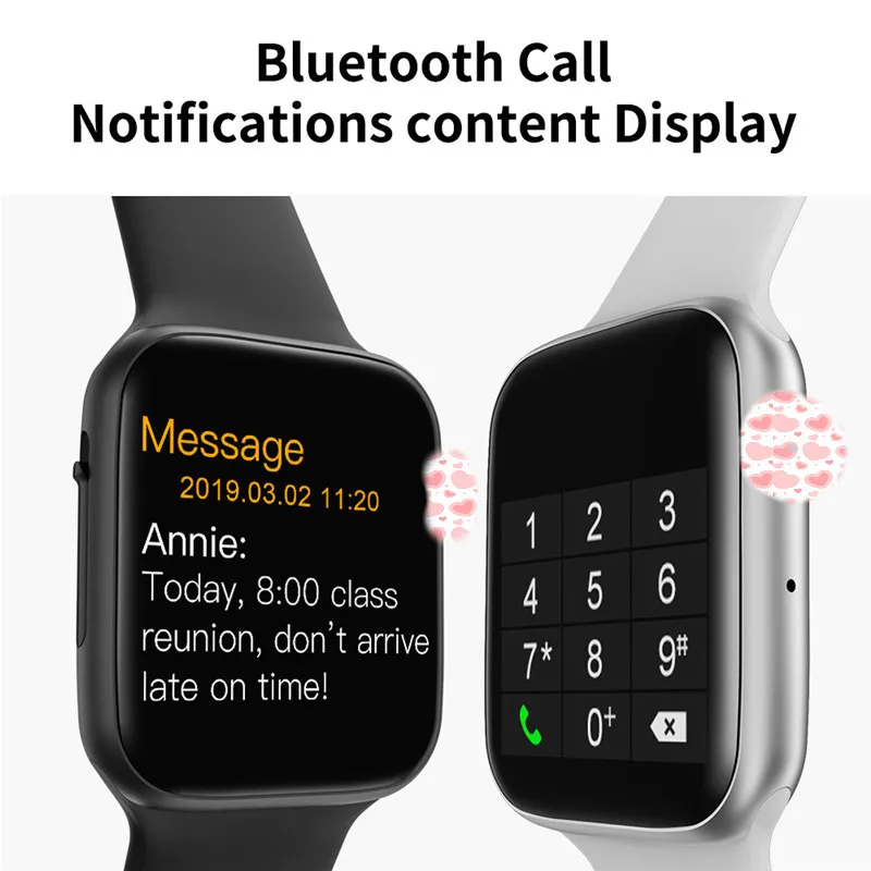Умные часы W34 с Bluetooth ЭКГ монитор сердечного ритма iwo 8 lite умные для Android iPhone xiaomi