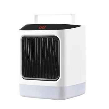 

Heater Electrics Portable Electric Warmer with Remote Control Desktop Multi-function Warm Air Blower 110V-220V Heater for Home