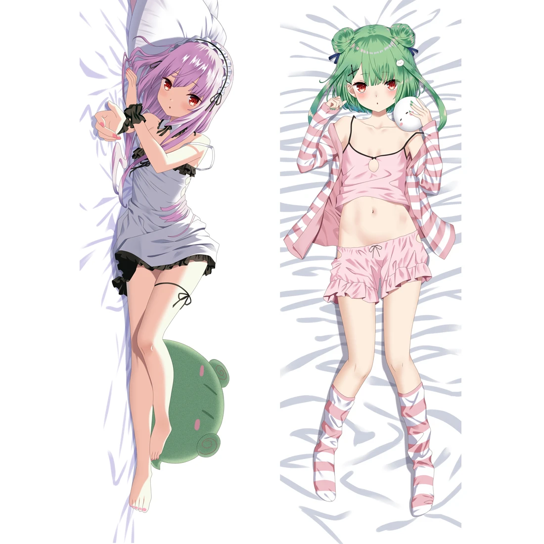 Anime Hololive Vtuber Dakimakura Pillow Case Peachskin Double Side
