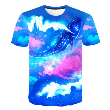 

2020 New style casual Fish t shirt 3d kids Print baby t-shirt Summer children's t-shirt for a boys girls fishing t shirt clothe