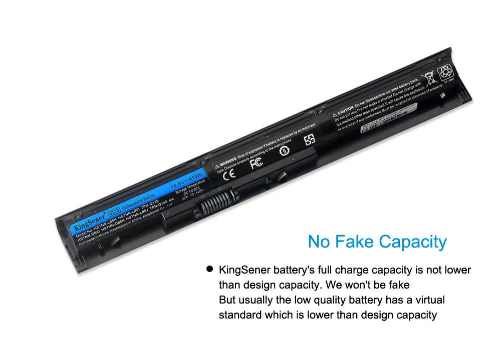 Аккумулятор Kingsener VI04 для HP ProBook 440 445 450 455 G2 серия 756743 001 756745 756744 756478 421 HSTNN DB6I DB6K