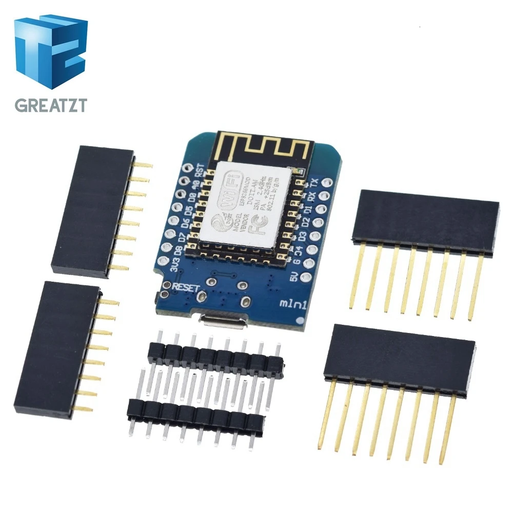 Esp8266 D1 Mini Pro Wifi макетная плата Nodeu Ws2812 Rgb Dht11 Dht22 Am2302 реле Ds18b20 Bmp180 мотор для Wemos Diy Kit