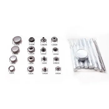 

Metal Snap Button Tool Kit For Belts Shoes Jackets Hats DIY Wristbands Press Top