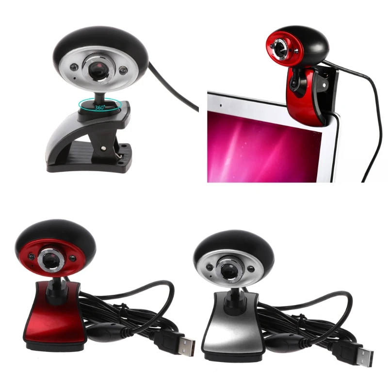HD USB веб-камера Веб-камера с микрофоном встроенный микрофон для ПК компьютера ноутбука D08B