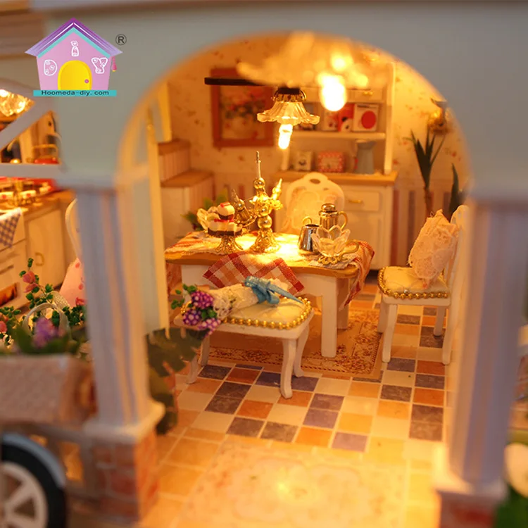 

Hoomeda-diy Handmade DIY Hut Creative Gifts Model Toy Forever for a Girlfriend