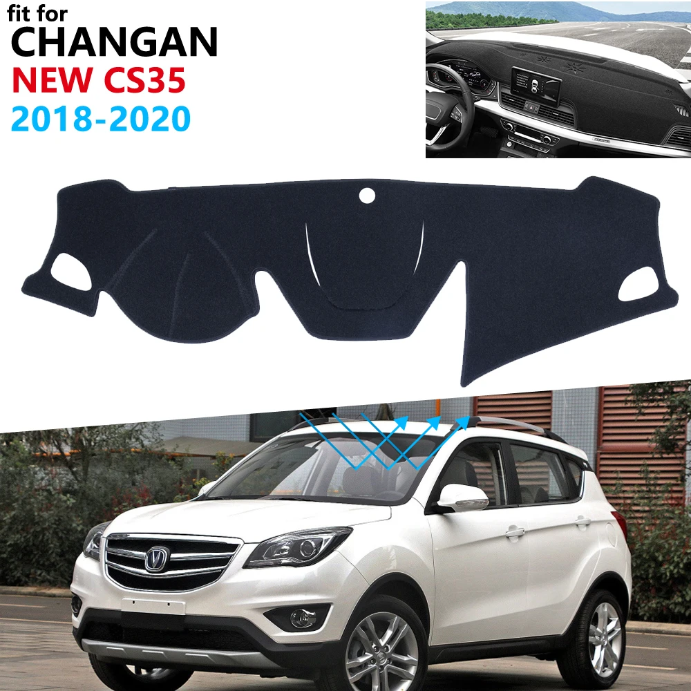 Защитная накладка на приборную панель для Changan новинка CS35 2018 2019 2020 автомобильные