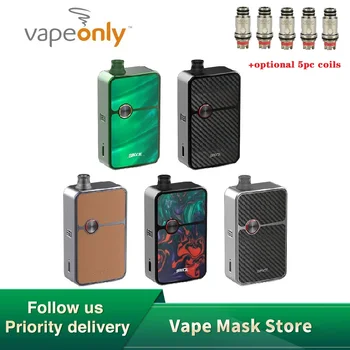 

NEW Original VapeOnly Space 60W Mod Pod Kit with RBA Base support 0.4ohm/0.6ohm/1.2ohm vAir-Mi Coil E-cig Box Mod Vs Drag 2 /Gen