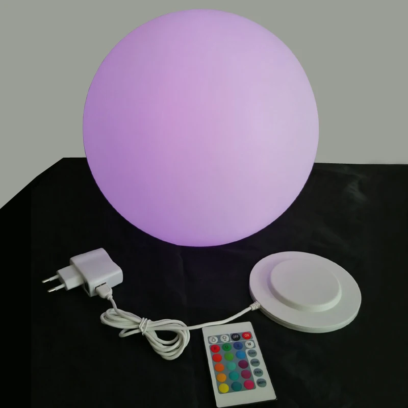 Lâmpada de Incandescência Humor com Controle Lâmpada de Mesa de Cabeceira Mudança de Cor Skybesstech Recarregável Bola Remoto Regulável Luz 16 1pc D30cm Usb