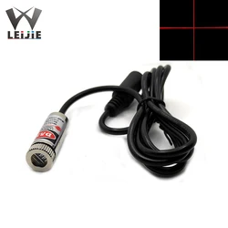 DC9V Cross 58°/ Cross 90° DOT / Line / Focusable 650nm 5mW 12x35mm 1235 Red Laser Module 12mm LED LD Module
