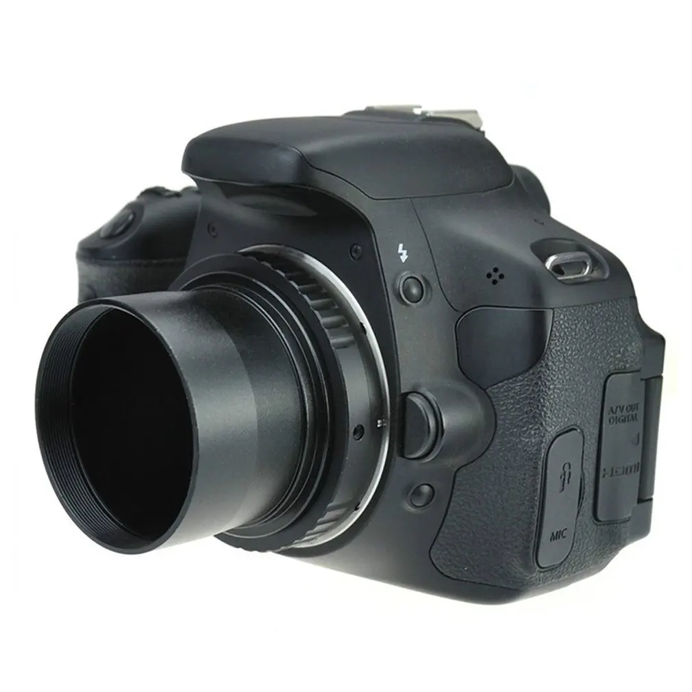 1 комплект в партии, 2 дюйма до M480.75 телескоп адаптер(T-Mount)+ T T2 кольцевой адаптер для объектива для Canon DSLR Камера Запчасти