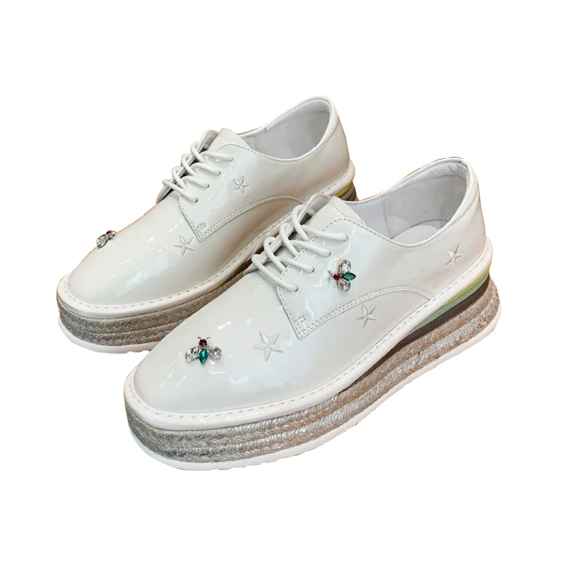 

New luxury shoes women designers zapatos de mujer plataforma schoenen vrouw brogues woman
