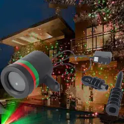 Автоматический вращающийся газон свет небо Звезда лазерный прожектор свет проектор пейзаж парковый, садовый Рождественский свет 110 В/220 В