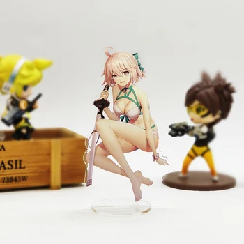 

Fate Grand Order FGO Okita Souji bikini acrylic stand figure model plate holder cake topper anime Japanese