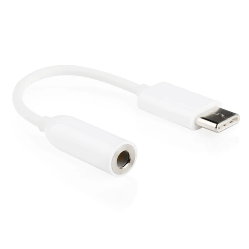 Type-C до 3,5 мм кабель для наушников адаптер usb 3,1 type C USB-C штекер 3,5 AUX аудио разъем для 6 Mi6 Letv 2 pro 2 max2