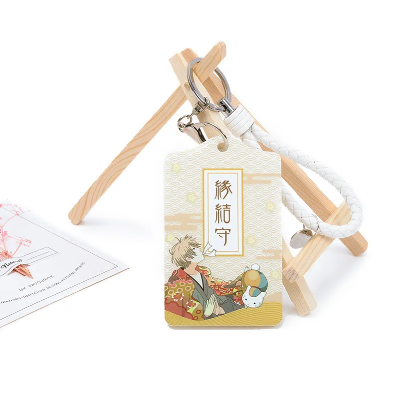 Аниме Нацумэ Yuujinchou брелок Нацумэ-Такаши Мадара милый забавный мультфильм акриловый брелок набор для автобусной карты мода персонализированный