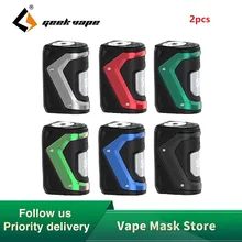 2 шт. GeekVape Aegis сквокер 100 Вт TC мод с 10 мл сквокер бутылка и последняя AS-100 чип электронная сигарета Vape мод против Aegis X