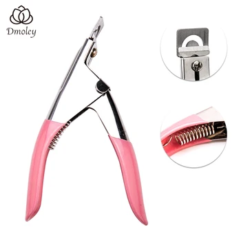 

Dmoley Fake Nail Clipper Trimmer Nail Art Clipper Cutter Acrylic Stainless Steel for False Nail Tips Edge Cutters Nail Art Tool