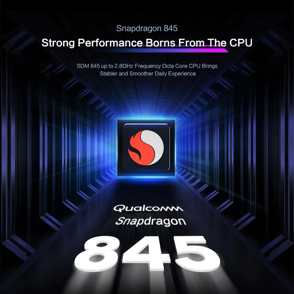 Top VIVO IQOO Neo smartphone 6.38" AMOLED Full Screen 1080*2340 Snapdragon 845 Octa Core 4500mAh Smartphone 22.5W Flahsing Charge 5