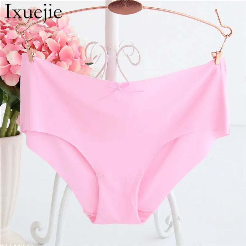 Женские Модные бесшовные трусы сексуальные трусики нижнее белье шорты 6 шт./лот Ice