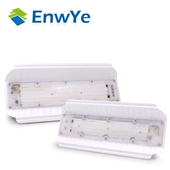 

EnwYe LED 50W 100W Waterproof Iodine Tungsten Light Cool White AC 220V 240V LED Flood Light Construction Site Lighting