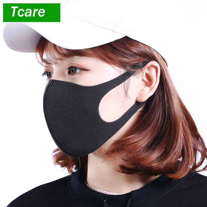 

Tcare 3Pcs/Lot Anti Dust Face Mouth Cover PM2.5 Mask Respirator - Dustproof Anti-bacterial Washable - Reusable Comfy Masks