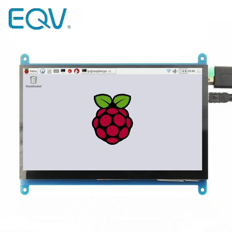 7 дюймовый емкостный сенсорный экран 800*480 IPS TFT LCD модуль для Raspberry Pi 3 B +|ЖК-модули| |