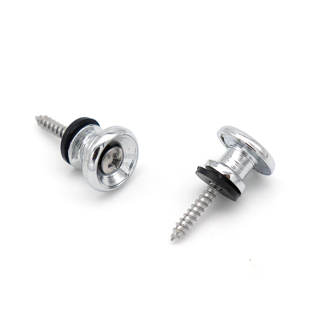 2pcs/Set Non-slip Guitar Strap Locks Guitar Belt Button Buckle for Acoustic Classical Accessories