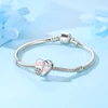 925 Sterling Silver Charms Beads Original Love Music Notes Piano Headphone Charm Fit Pan Bracelets Necklaces Jewelry For Women 6