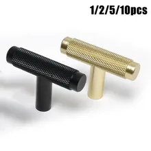 

Kitchen Cabinet Door Drawer Cupboard Knurled T Bar Knob Frosted Pattern Modern Simple Fashion Handle Home Hardware Handle