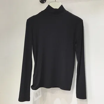 

New Ladies Cotton Loose Casual Long Sleeve Bottoming Sweatshirt 2020 gray