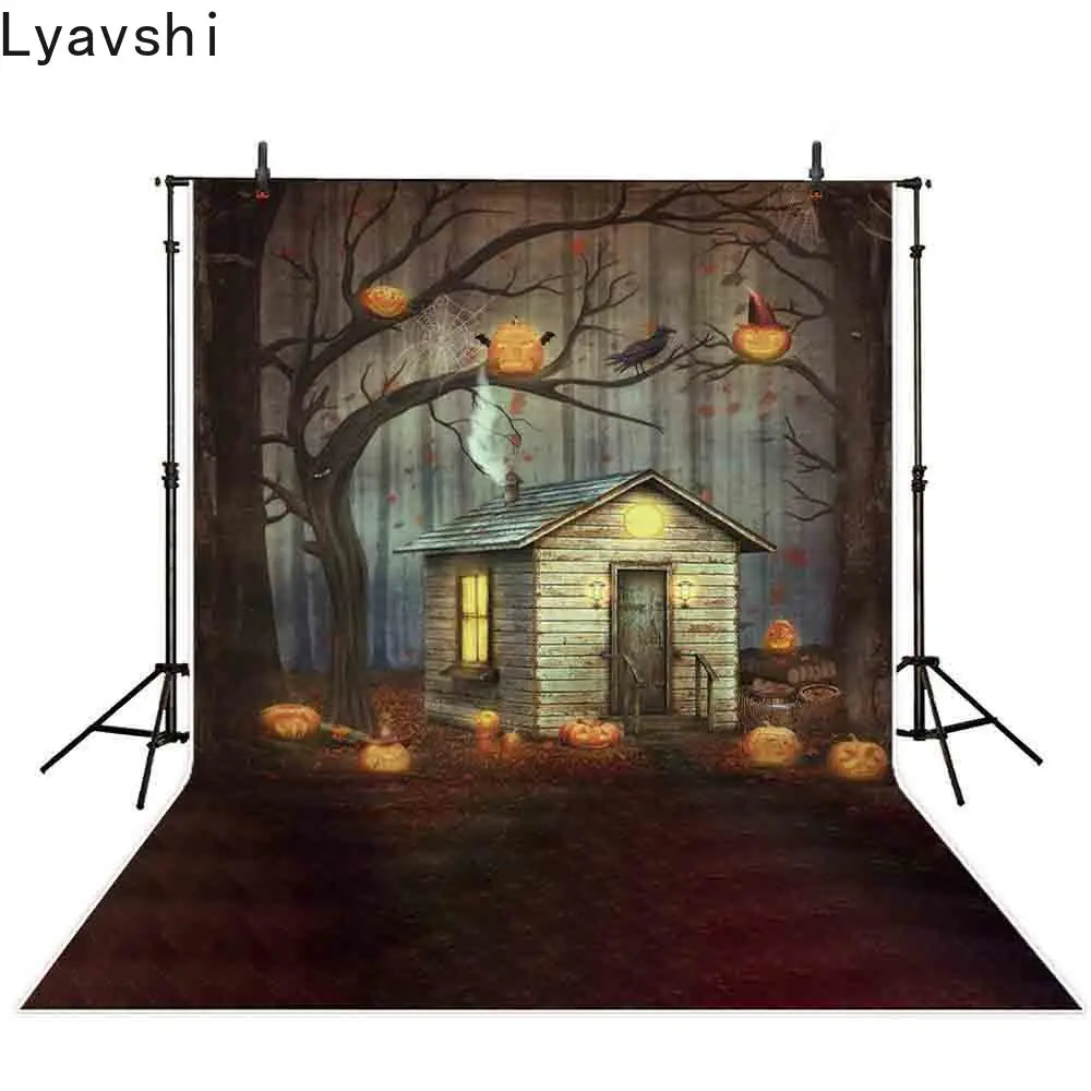 Lyavshi фон для студийной фотосъемки с изображением старого дома сказочные лесные