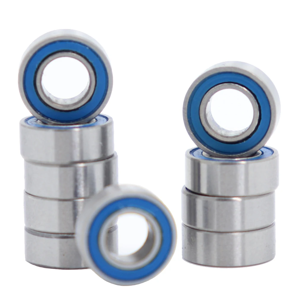 

MR84RS Bearing ABEC-3 (10PCS) 4*8*3 mm Miniature MR84-2RS Ball Bearings RS MR84 2RS With Blue Sealed L-840DD