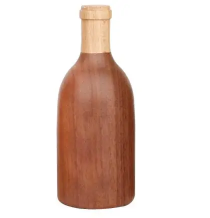 1 шт. открывалка для пива из нержавеющей стали деревянный кухонный бар креативный подарок - Цвет: 2