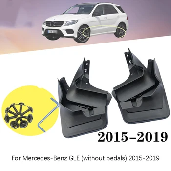 

For Mercedes-Benz GLE GLE300/350/320 2015-2019 Set of 4 car Front and Rear Splash Guard Mud Flaps mudguards fender Accessories