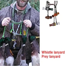 Утенок вызов ремешок фиксирует 5 звонков Премиум ручной Плетеный Камуфляж для охоты