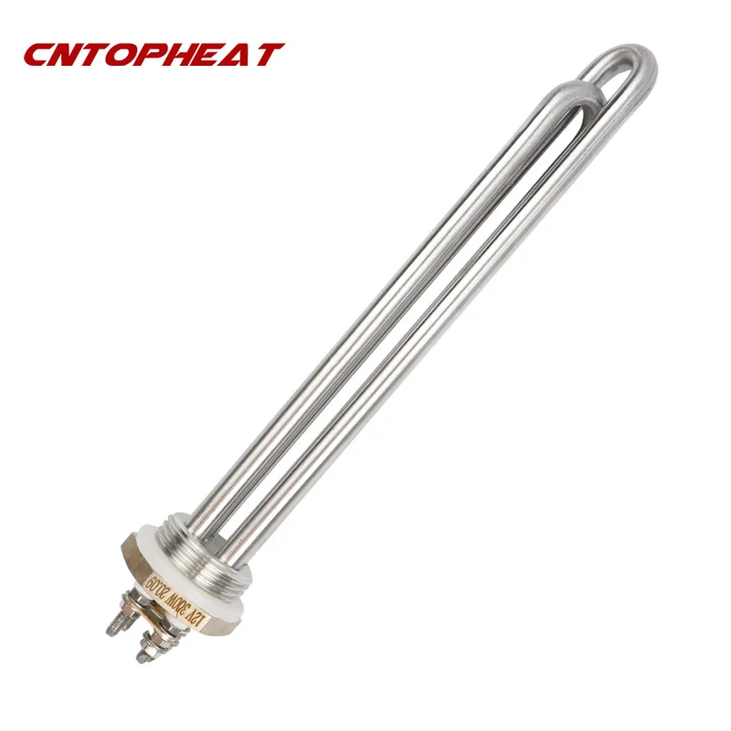 Aquecedor de Água Preheating Elemento Aquecimento 300w Bsp Dn25 Acampamento Peças do Carro 12v Aquecedor de Água Solar Aquecedor de Gás 12v