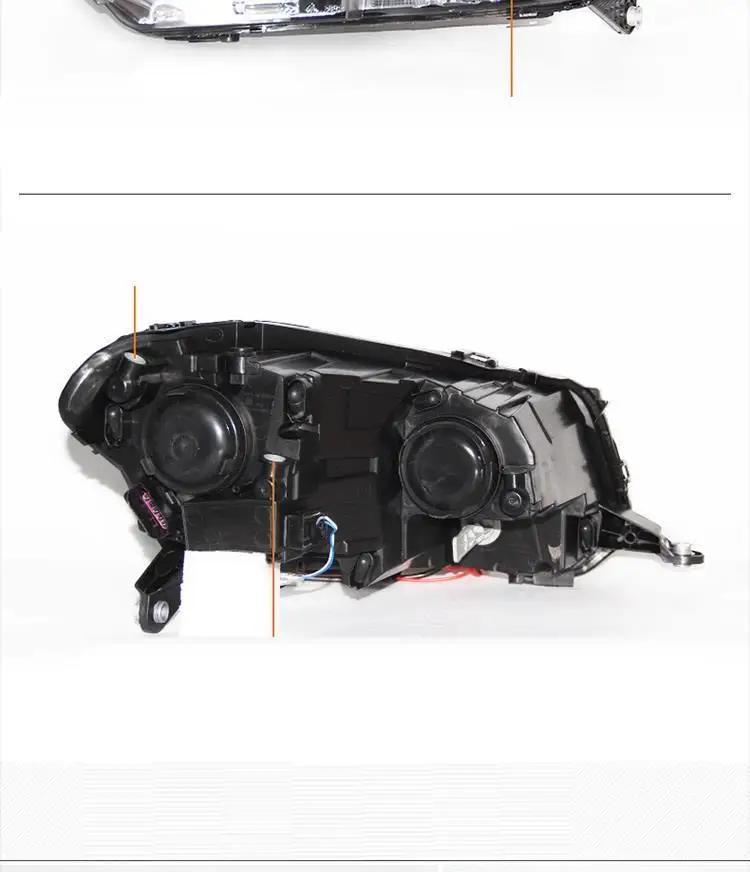 Дневные ходовые автозапчасти Drl Neblineros Led Para Автомобильные фары в сборе 16 для Volkswagen Santana